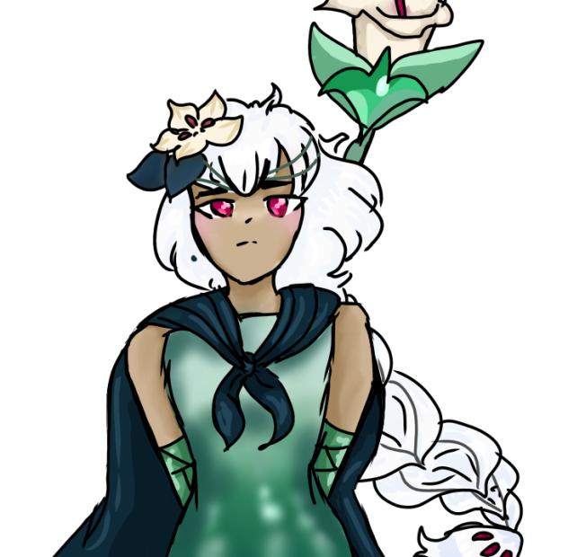 White lily fanart