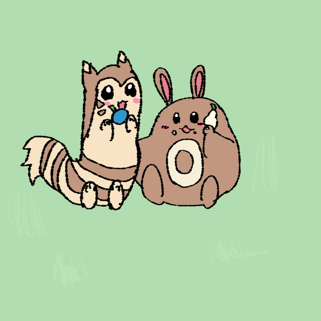 オオタチとオタチ