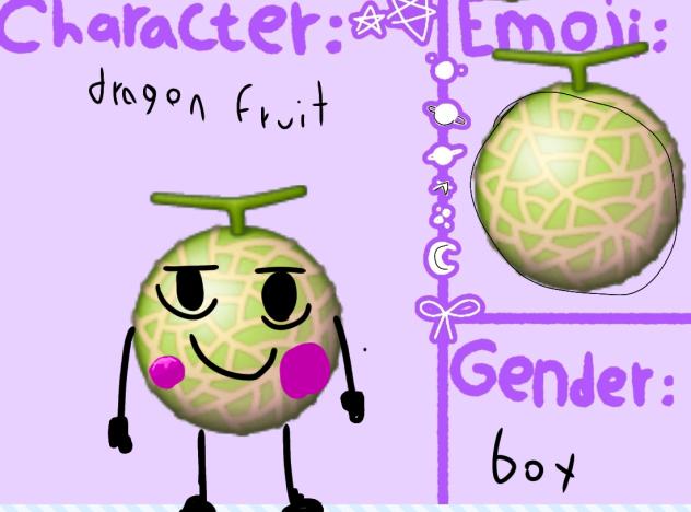 dragon fruit 2 - ibisPaint