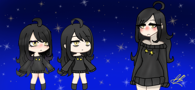 Drawing Gacha characters 5