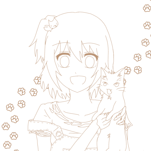 線画12！塗ってね