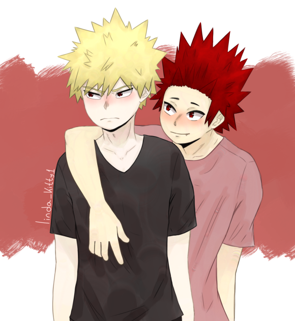 KiriBaku hug