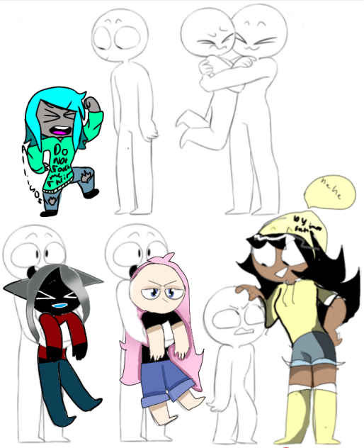 short + Tall people collab