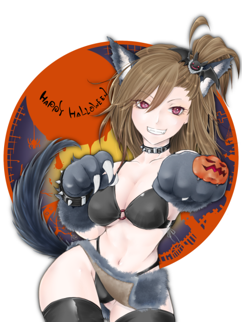 ハロウィン🎃オオカミコス