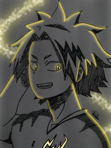 Denki Kaminari Glow Art ⚡
