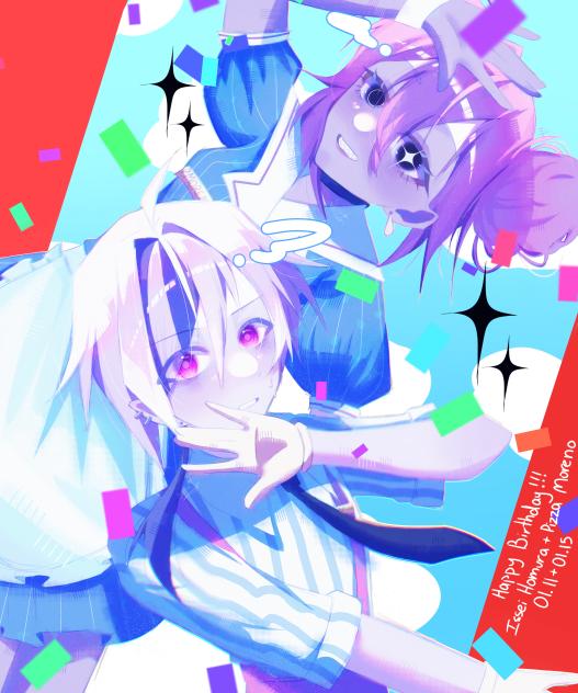 炎君、モレノちゃん、ハピバ！
