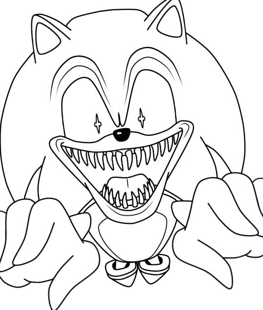 Sonic.exe line artttt