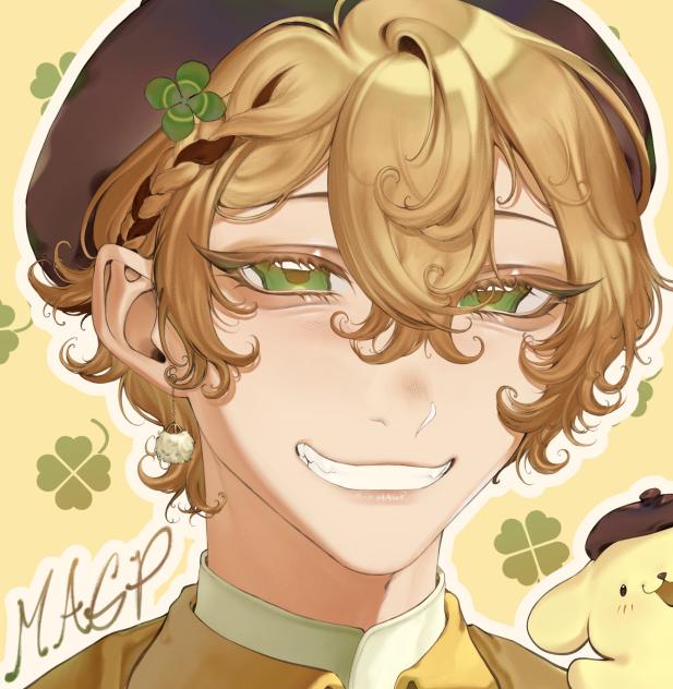 Puruth and Pompompurin Birthday Fanart