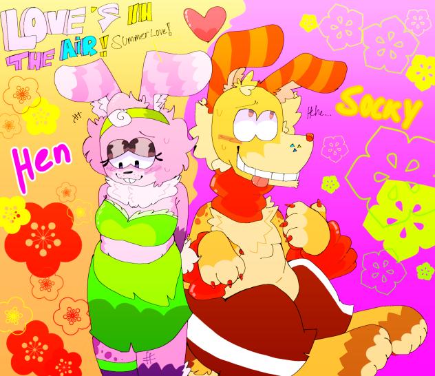 🐶❤️Summer love is in the air!!☀️🐰