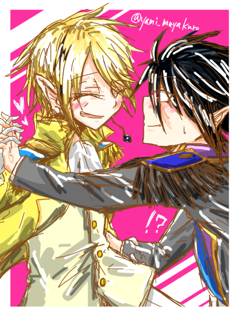 ホモっぽくなってしまったうちの子落書き