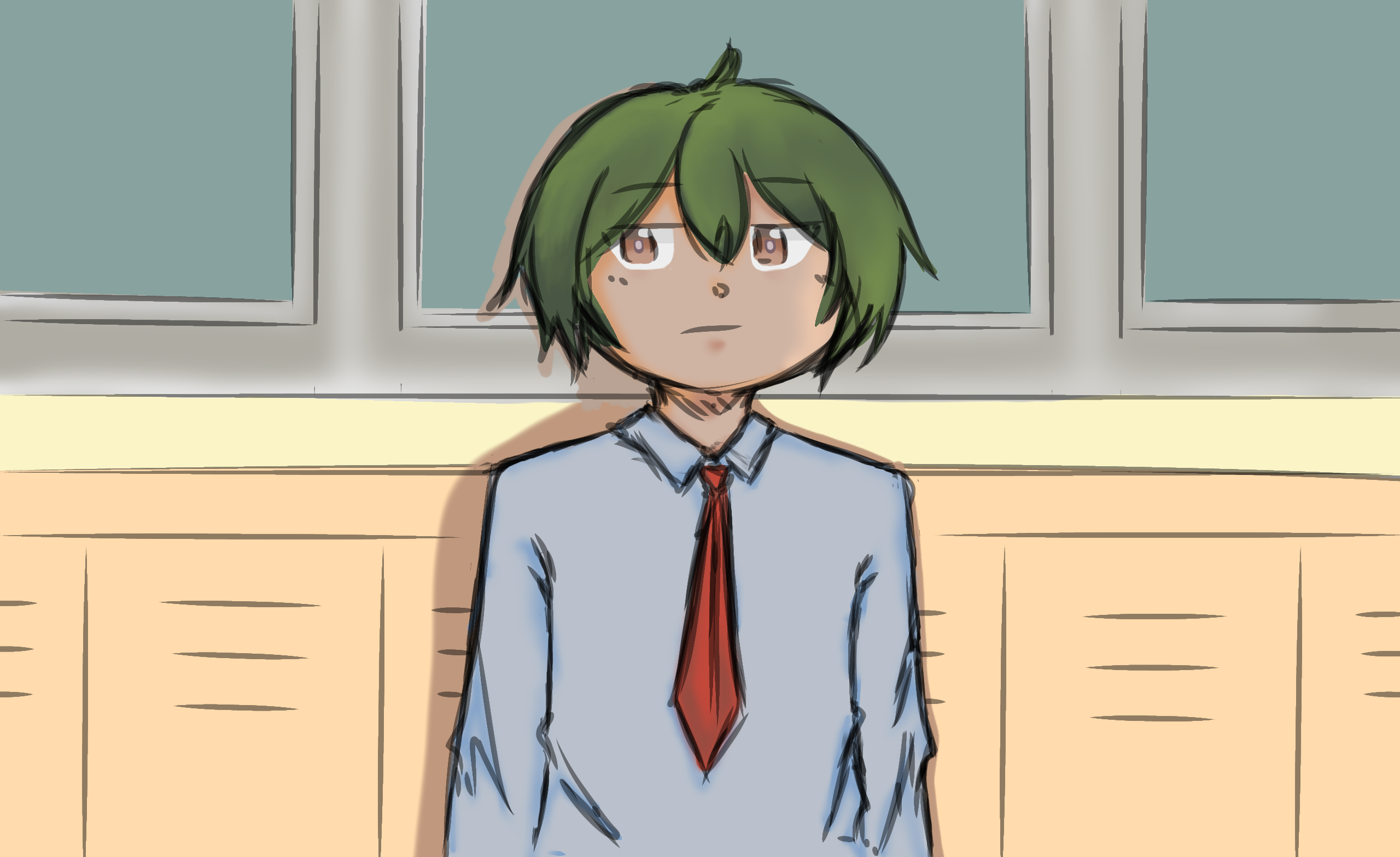 school boy - ibisPaint
