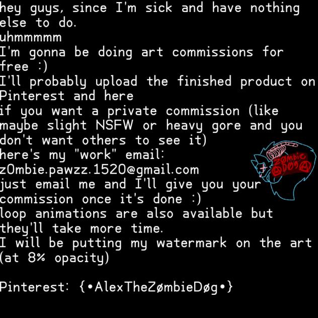 Commissions r open