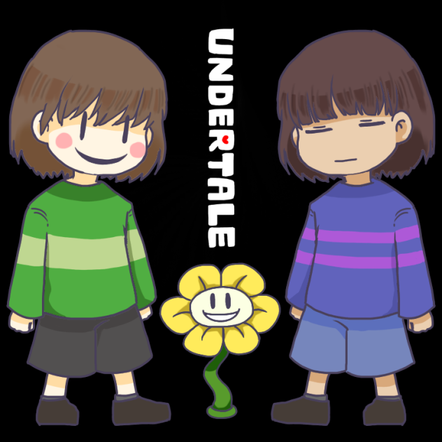 Frisk & Chara - ibisPaint