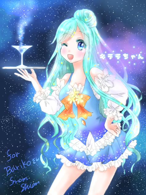 描かせて頂きました！キララちゃん