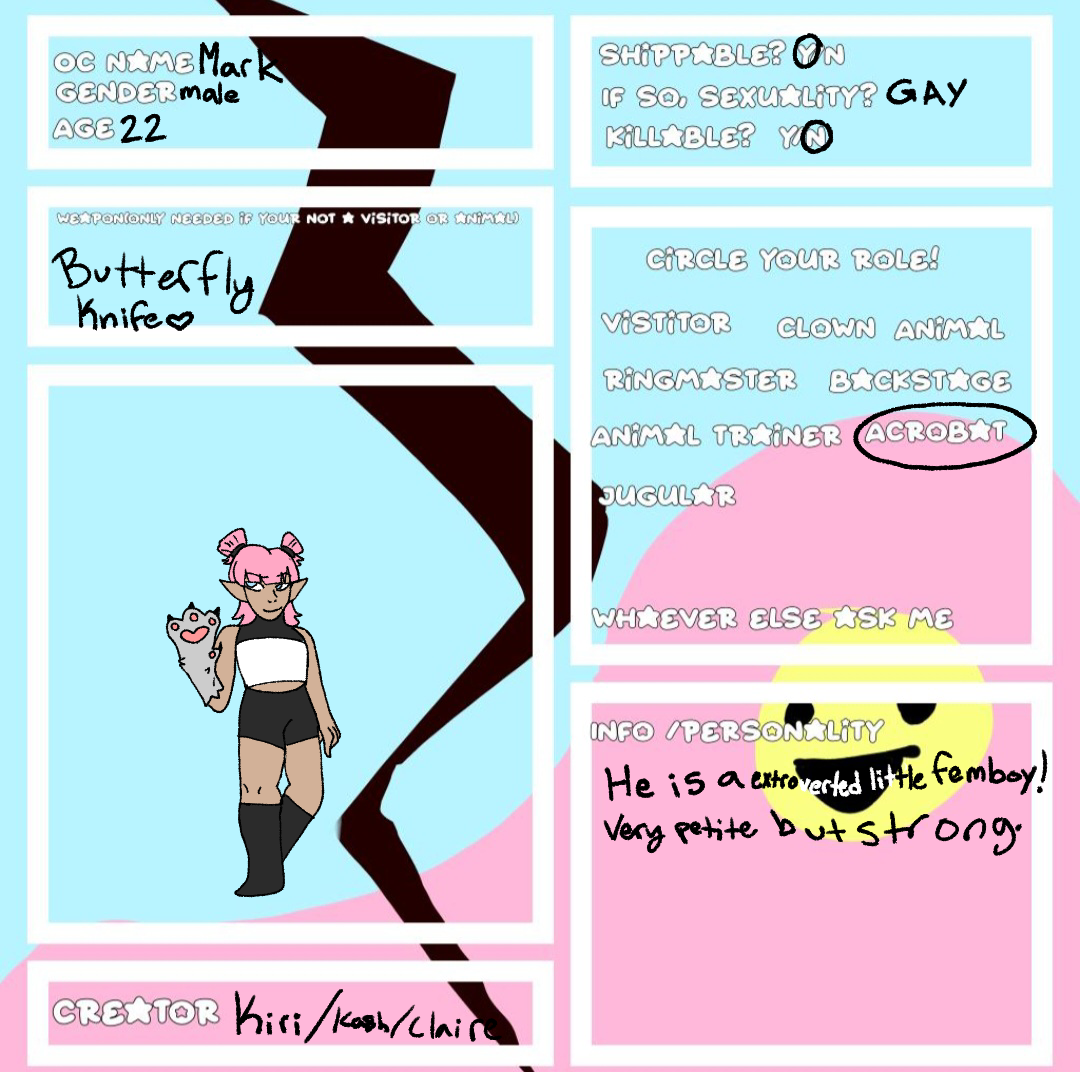 cs character for 'the fun circus' - ibisPaint