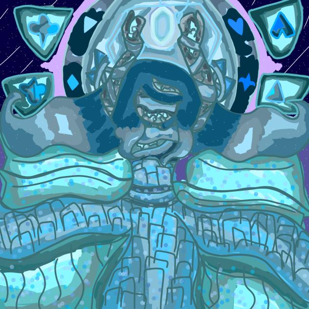 She can't keep them all Caged..