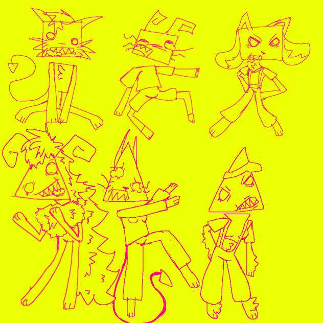 🩷🟪shape heads🟪🩷