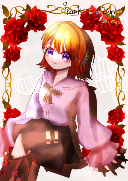 -薔薇の花に-
