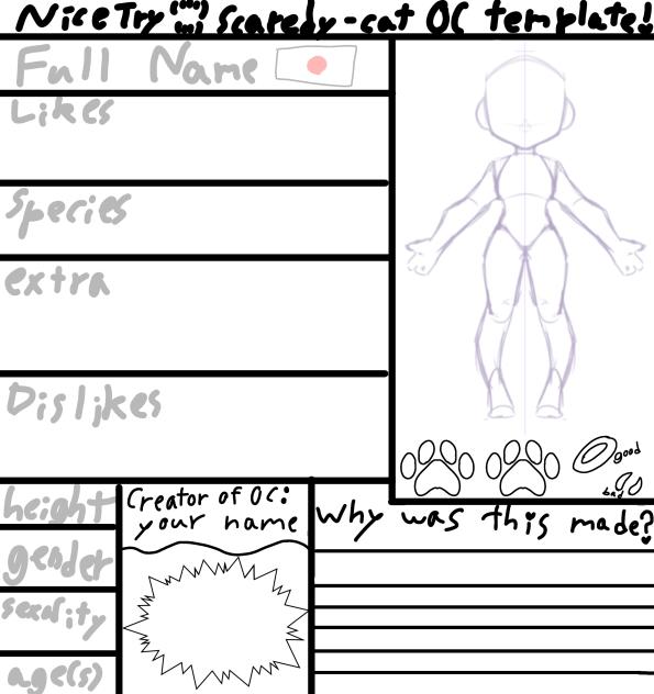 NICETRYSCAREDYCAT OC TEMP