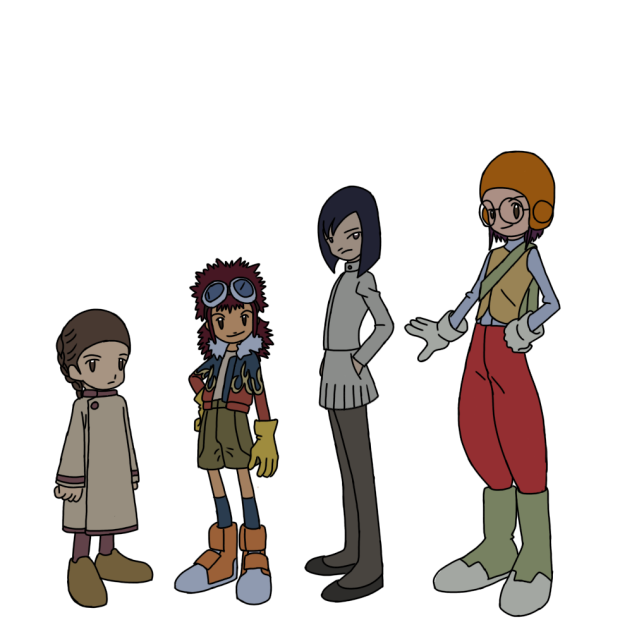 digimon 02 genderbend