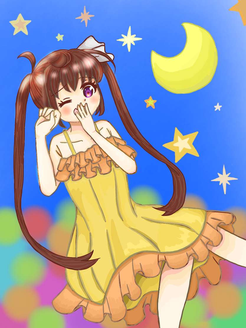 百地たまてちゃん Ibispaint