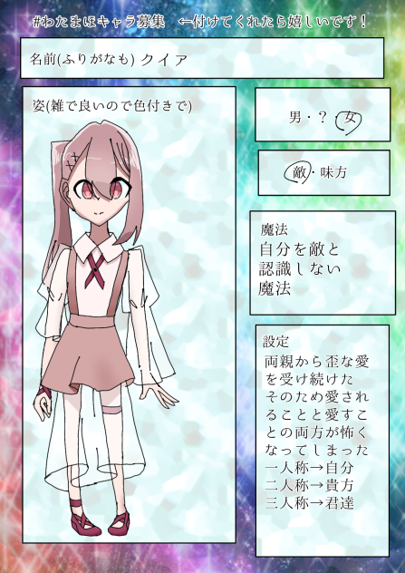 ☆☆☆☆キャラ募☆☆☆☆