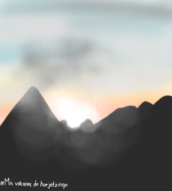 Atardecer de huejotzingo