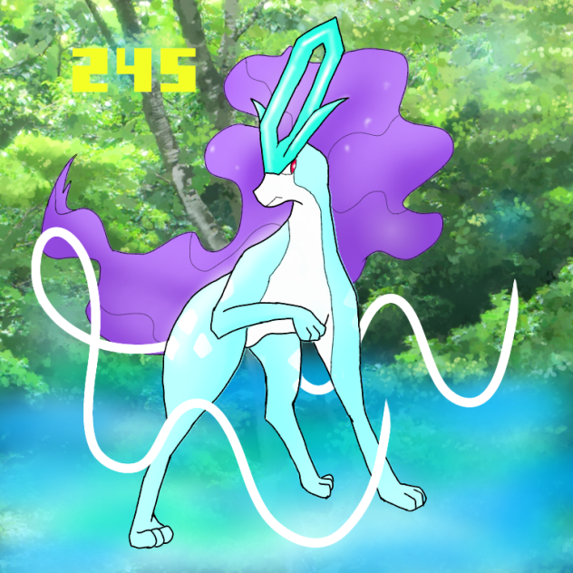 図鑑番号ランダムで絵を描いてみる４