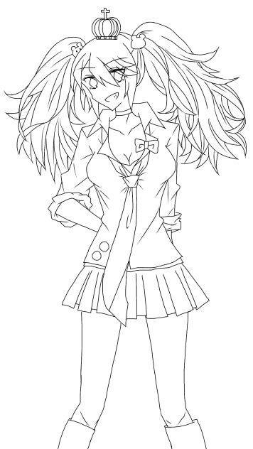 江ノ島ちゃん線画