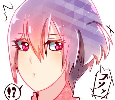 髪がうごいた...！？