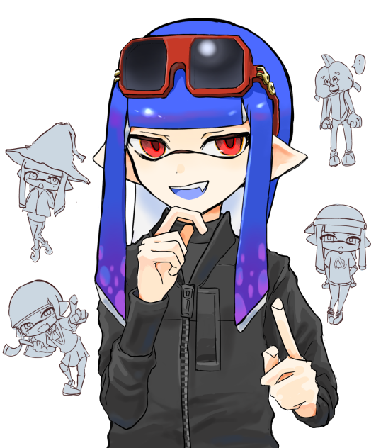 ぱっつんイカちゃん全員かわいい