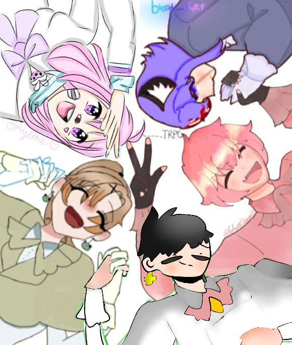a best friend collab with frend - ibisPaint