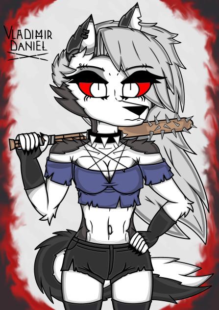 helluva boss Loona - ibisPaint
