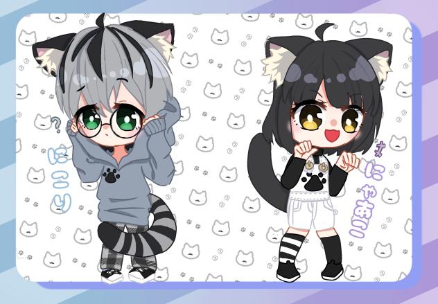にゃあこ&にこり