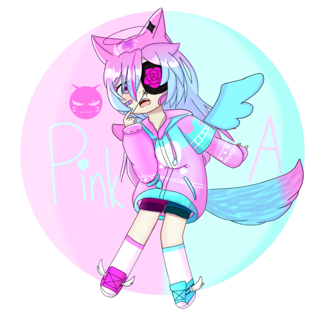 Pink Azura Chan-speedpaint-Ibis Drawing