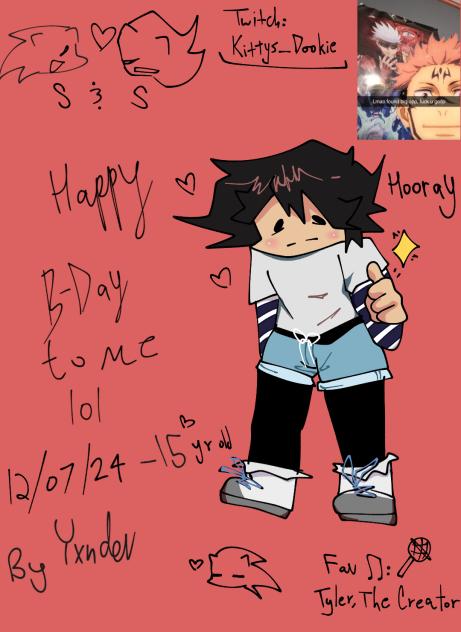 my birthday