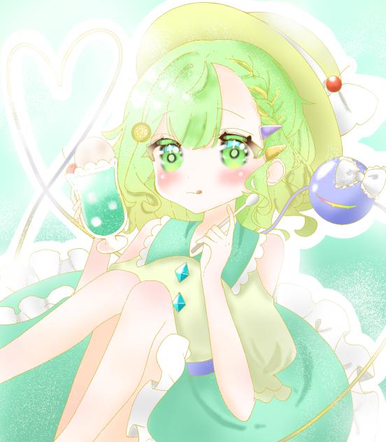 夏のこいしちゃ！線画お借りしました！