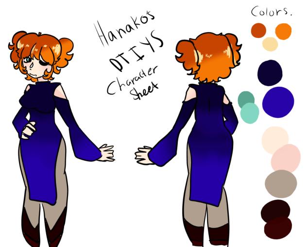 First DTIYS sheet - ibisPaint