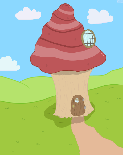 Mushroom house