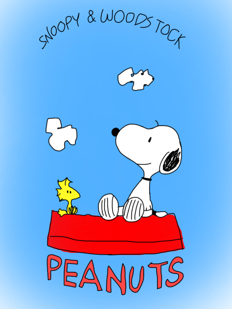 スヌーピーとウッドストック