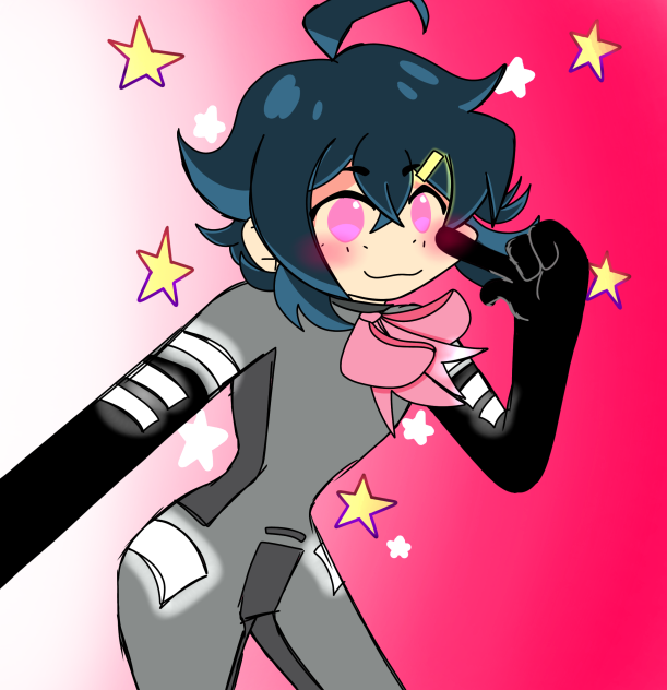 K-O-U cute little space boy