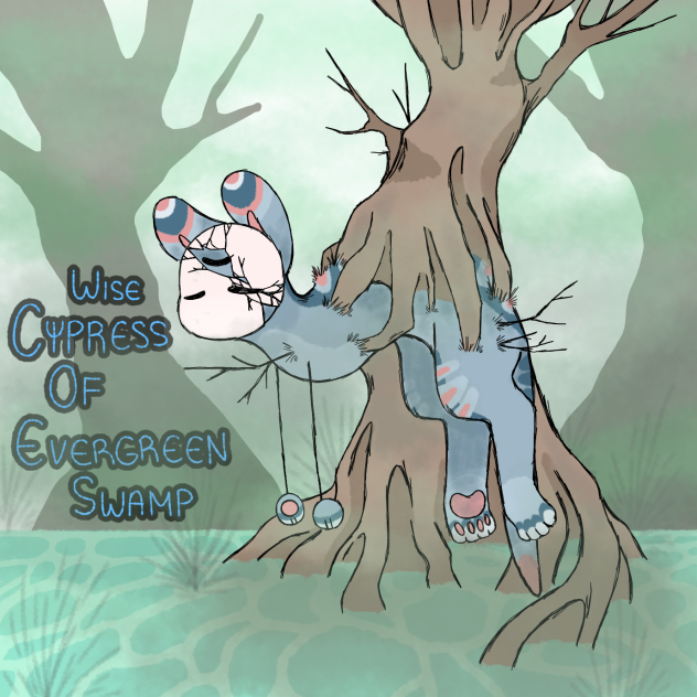 Wise Cypress Of Evergreen Swamp - ibisPaint