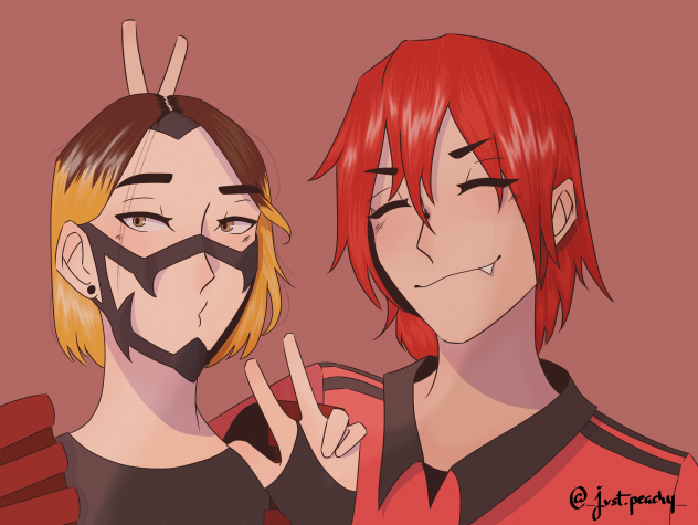 Kenma + kirishima outfit switch
