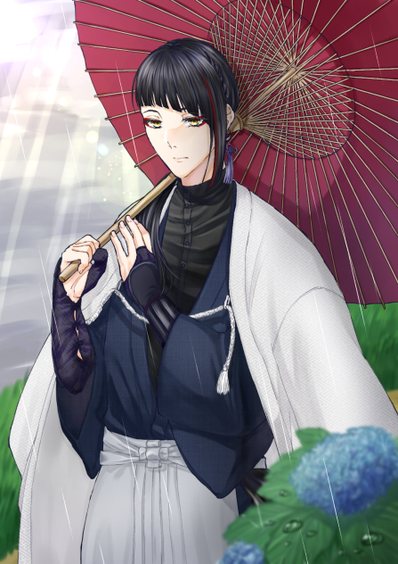 専用　手描きイラスト　オリジナル　和装男子　ドローイング 和装男子 - ibisPaint