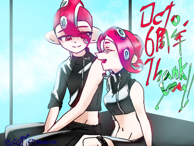 Octo6周年ありがとう