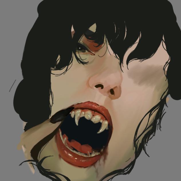 vampire wip - ibisPaint