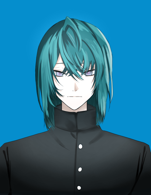 蛇穴ミカド　証明写真（学生）