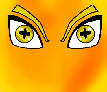 Naruto Ninetails-Sage mode Eyes