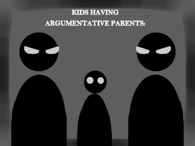 Kids having argumentative parents😔