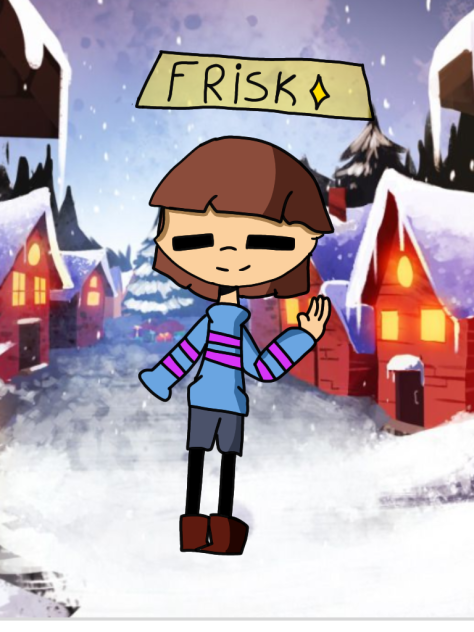 °·I decided to try and draw frisk (Again